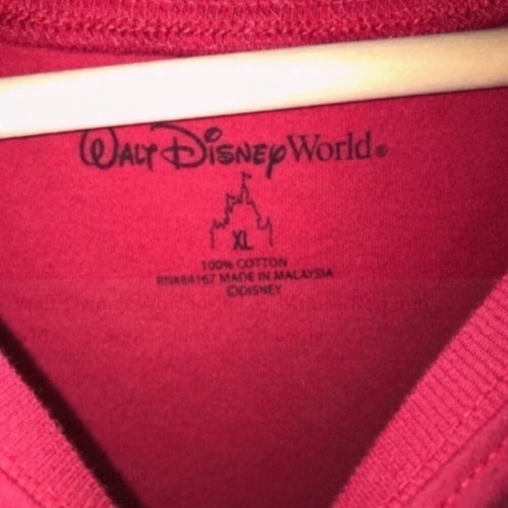 Walt Disney World Mickey Mouse Red Tee - Picture 4 of 4